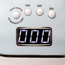 Led/uv 120W Nail Lamp with Display, Cordless BQV5, blue