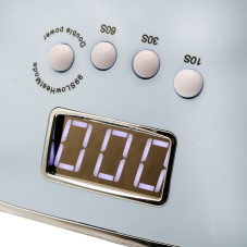 Led/uv 120W Nail Lamp with Display, Cordless BQV5, blue