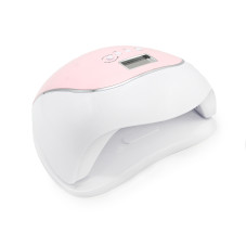 Лампа для ногтей Led/uv 120W с дисплеем, Cordless BQV5, pink