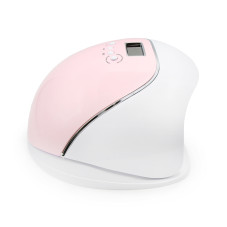 Лампа для ногтей Led/uv 120W с дисплеем, Cordless BQV5, pink