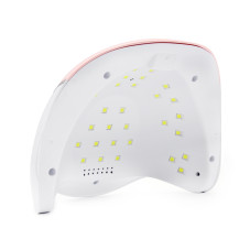Лампа для ногтей Led/uv 120W с дисплеем, Cordless BQV5, pink