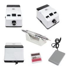 Manicure and pedicure machine Global Fashion 50000 at 80W, ZS-718-white