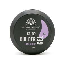 Гель для моделирования ногтей 15 гр, Color Builder Gel 04- Lavender