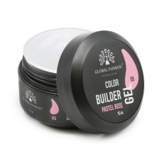 Gel pentru modelarea unghiilor 15 g, Color Builder Gel, 05- Pastel rose