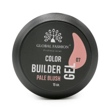 Гель для моделирования ногтей 15 гр, Color Builder Gel 07- Pale blush