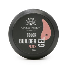 Gel pentru modelarea unghiilor 15 g, Color Builder Gel, 09- Peach