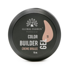 Гель для моделирования ногтей 15 гр, Color Builder Gel 11- Creme brulee