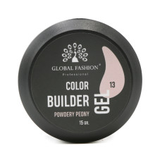 Гель для моделирования ногтей 15 гр, Color Builder Gel 13- Powdery peony