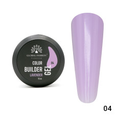 Gel pentru modelarea unghiilor 15 g, Color Builder Gel, 04- Lavender