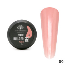 Гель для моделирования ногтей 15 гр, Color Builder Gel 09- Peach