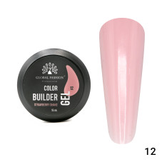 Gel pentru modelarea unghiilor 15 g, Color Builder Gel, 12- Strawberry shake