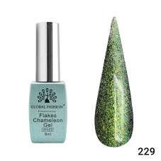 Oja semipermanenta Flakes Chameleon 8ml, 229