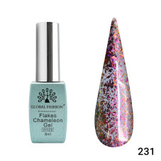 Oja semipermanenta Flakes Chameleon 8ml, 231