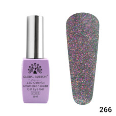 Gel polish cat's eye 32D Chameleon Disco 8 ml, 266