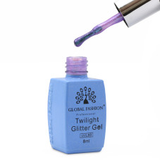 Twilight Glitter gel polish 8 ml, 199