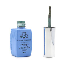 Twilight Glitter gel polish 8 ml, 200