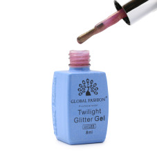 Twilight Glitter gel polish 8 ml, 201