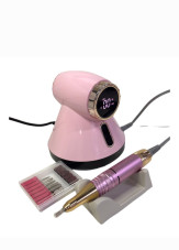 Manicure and pedicure machine GF-615, 50,000 vol. 80 W, pink