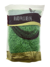 Горячий воск в гранулах Hard Wax Beans, зелёный, 1000 гр