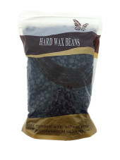 Гарячий віск в гранулах 500 г Hard Wax Beans, чорний