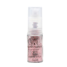 Spray uscat pentru ombre, pentru unghii, Glitter GL-04