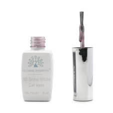 Gel Polish Cat's Eye 3D Snow White 12 Gel Polish Cat's Eye 3D Snow White 12