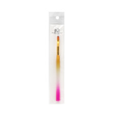 Gel brush, straight, #8