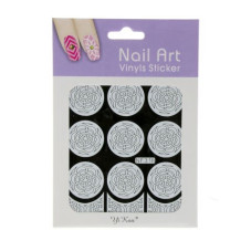 Stencil for nails NF318