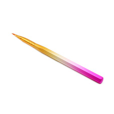 Gel brush, straight, #4