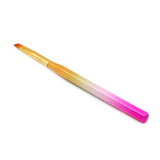 Beveled gel brush, #8