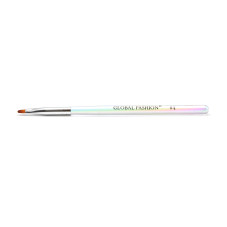 Global Fashion Gel Brush Set, Oval #4, #6, #8