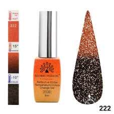 Gel polish Thermo, Temperature Color Change Disco 8 ml, 222