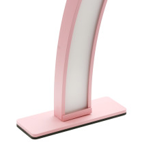 Desktop shadowless led arc lamp pink