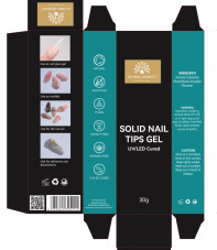 Гель для гелевых типс в тюбике. Solid Nail Tips Gel 30 гр.