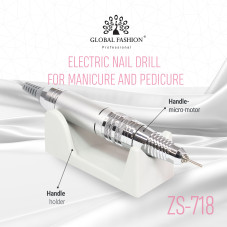 Manicure and pedicure machine Global Fashion 50000 at 80W, ZS-718-white