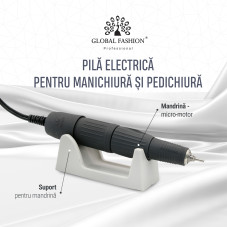 Pilă electrică BtMarathon-3 pentru manichiură și pedichiură 35000 rpm, 45 watt