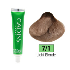 Hair dye Cadiss 7/1 Light Blonde