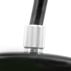 Shadowless floor lamp, black color