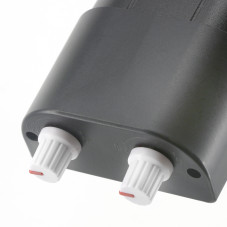 Безтіньова підлогова лампа SP66, чорна