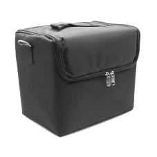 Bag suitcase for cosmetics, color black