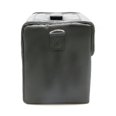 Bag suitcase for cosmetics, color black