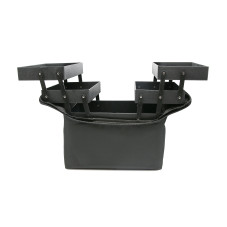 Bag suitcase for cosmetics, color black Bag suitcase for cosmetics, color black