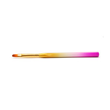 Oval gel brush, #8