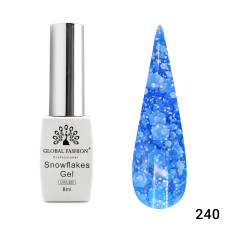 Snowflakes gel polish 8 ml, 240