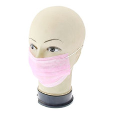 Медицинская маска для лица, 50 шт., розовая pink