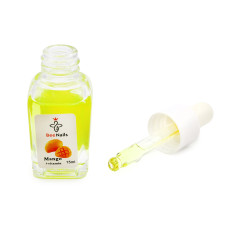 Ulei de cuticule uscate cu pipetă cu aromă de mango, Bee Nails, 15 ml