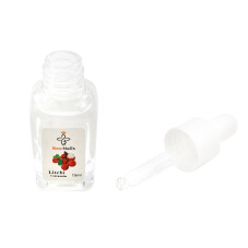 Ulei de cuticule uscate cu pipetă cu aromă de litchi, Bee Nails, 15 ml