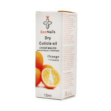 Dry cuticle oil with an orange-scented pipette, Bee Nails, 15 ml