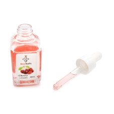 Ulei de cuticule uscate cu pipetă cu aromă de vișină, Bee Nails, 30 ml