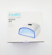 Led/uv 66W nail lamp with display, Cordless Rechargeable S10, white